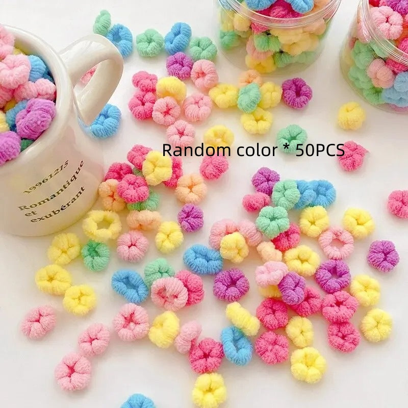 Female Candy Colored Seamless Lace Headband