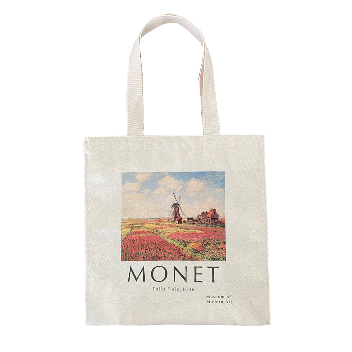 Tulip Portable One-shoulder Large-capacity Canvas Bag
