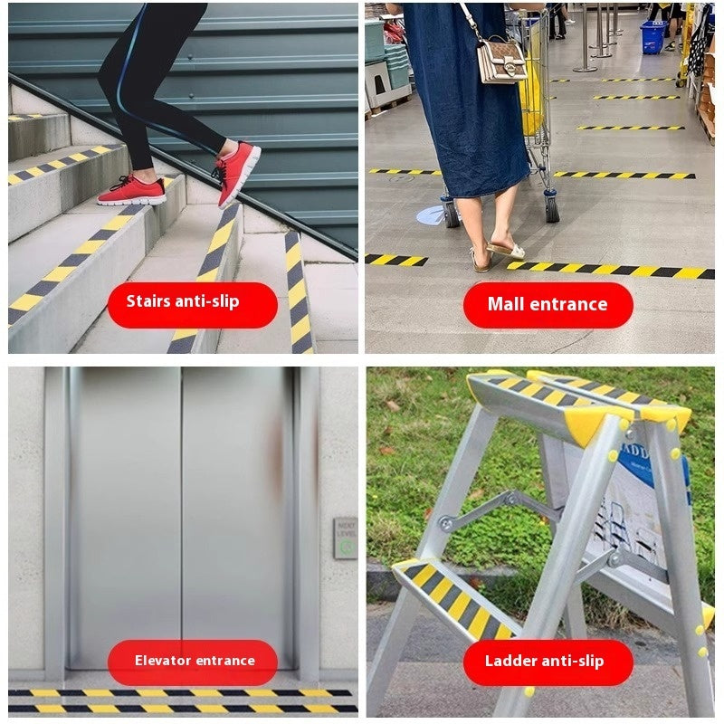 Anti-slip Bar Seamless Stair Steps Pvc Anti-slip Tape Waterproof And Hard-wearing Adhesive Strip