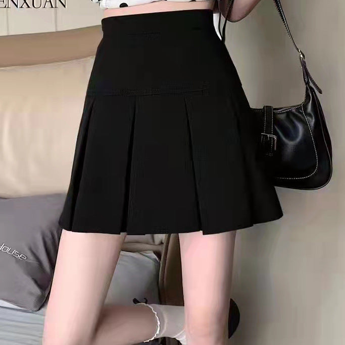 Fashion High Waist Suit  Anti Glare Short Skirt