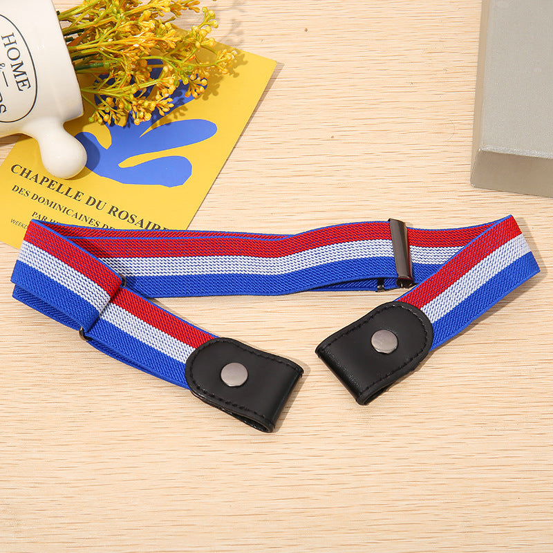 All-match Elastic Elastic Jeans Belt