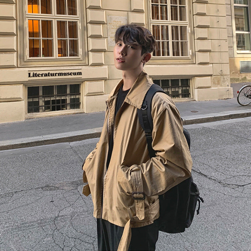 Men's Handsome Short Jacket Coat