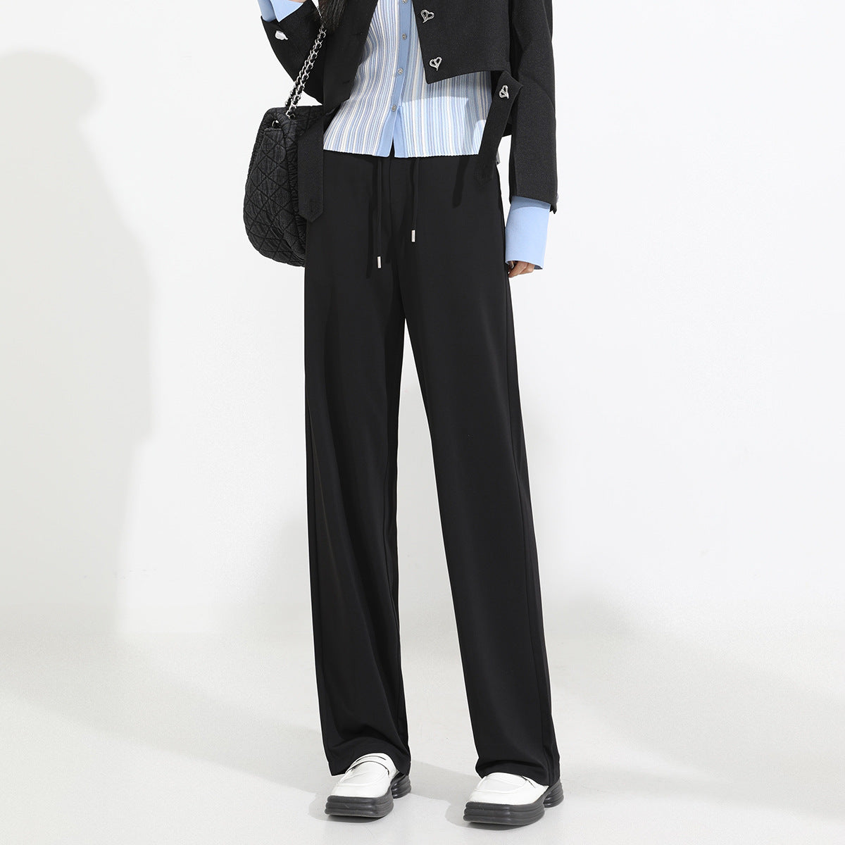 Cold Loose Drooping Straight Casual Wide-leg Pants