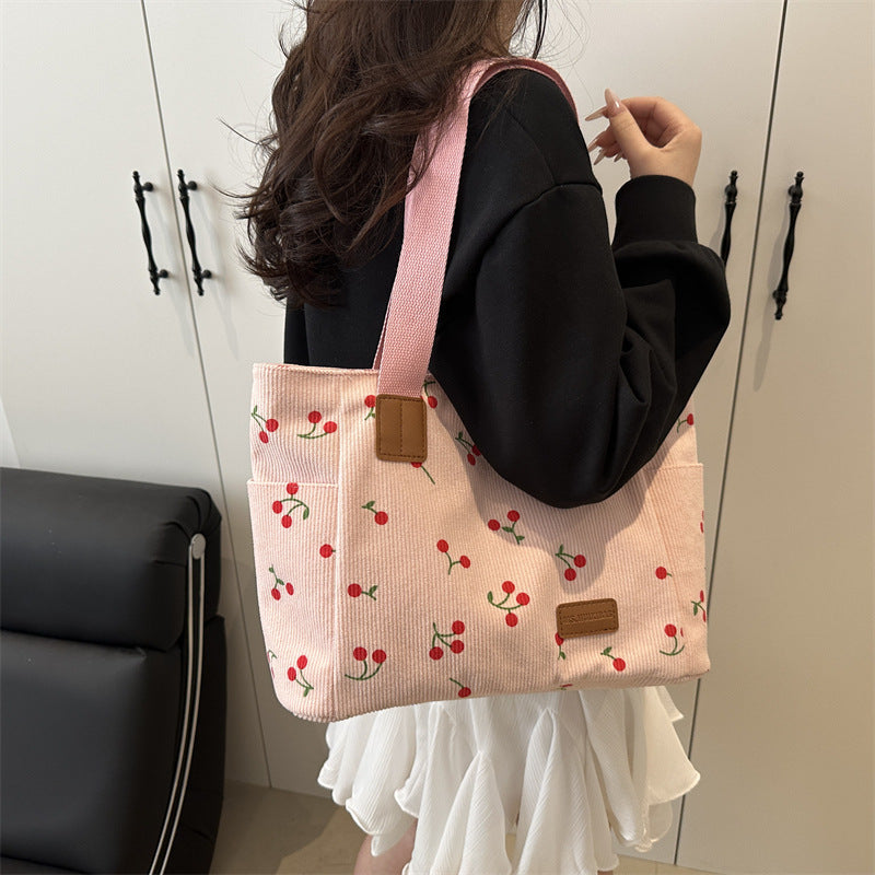 Stylish Single-shoulder Tote Shopping Bag