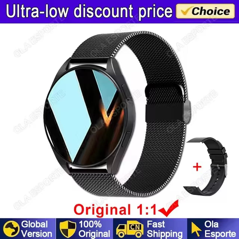 2024 New Smart Watch 6 Pro Full Touch Blood Pressure Blood Oxygen Bluetooth Call Waterproof Smartwatch Men Women for Android IOS