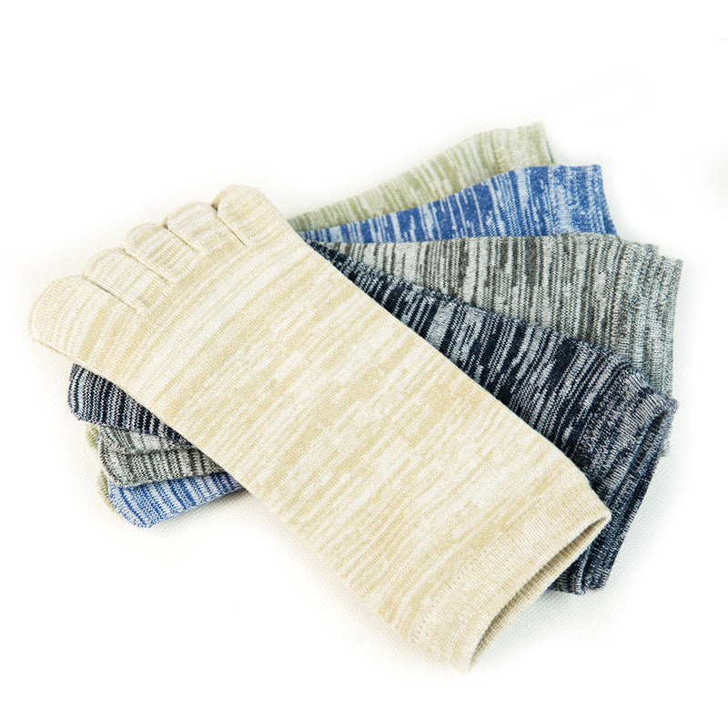 Sweat Absorbing All Season Five Finger Split Toe Socks