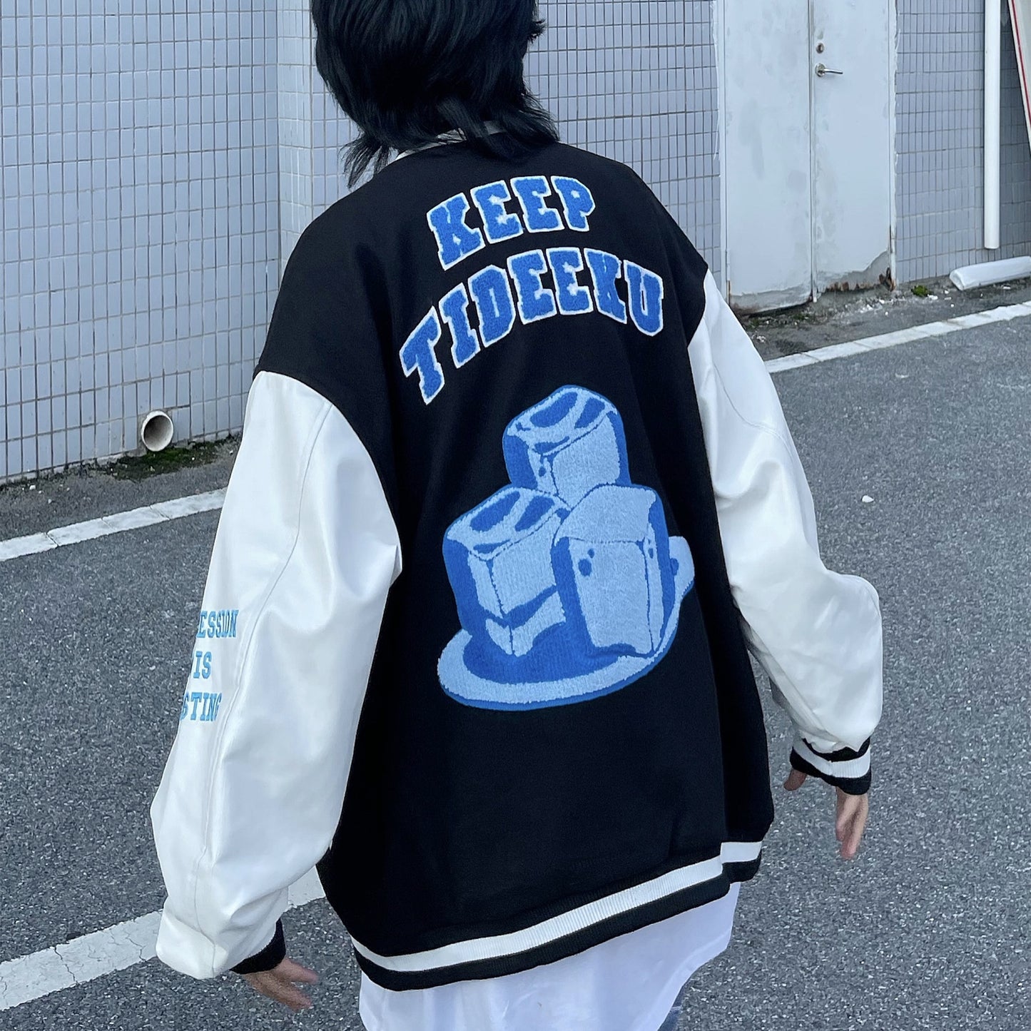 New Loose High Street Baseball Jacket