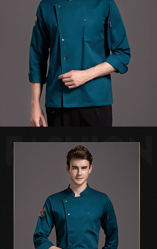 Cook's Work Clothes Men's Hotel Baking Top