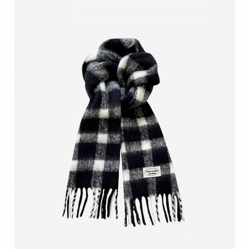 Autumn And Winter Warm Temperament Wild Atmosphere Couple Scarf