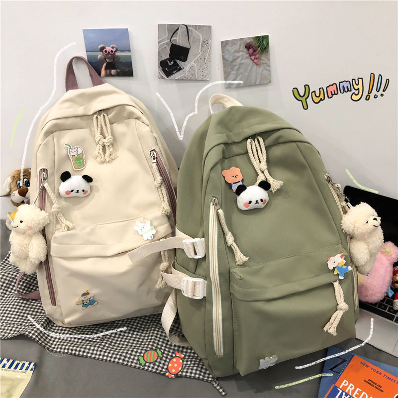 Cute Large Capacity Simple New Schoolbag Girl