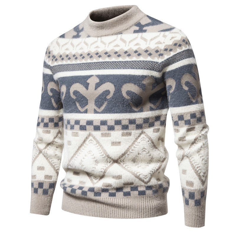 Amerikansk retro-sweater til mænd