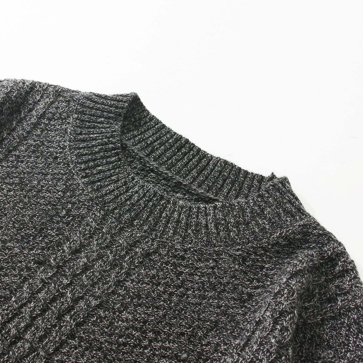Basic Knitting All-match Men's Sweater For Autumn And Winter