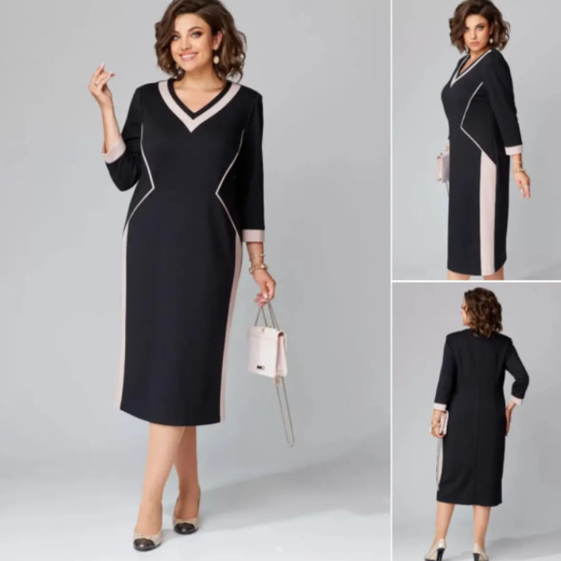 Seamless Figure-flattering Dress With An Elegant Vibe