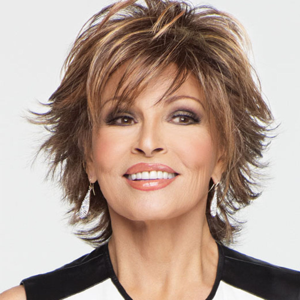Fashionable Fluffy High-Temperature Fiber Short Curly Wig Cap