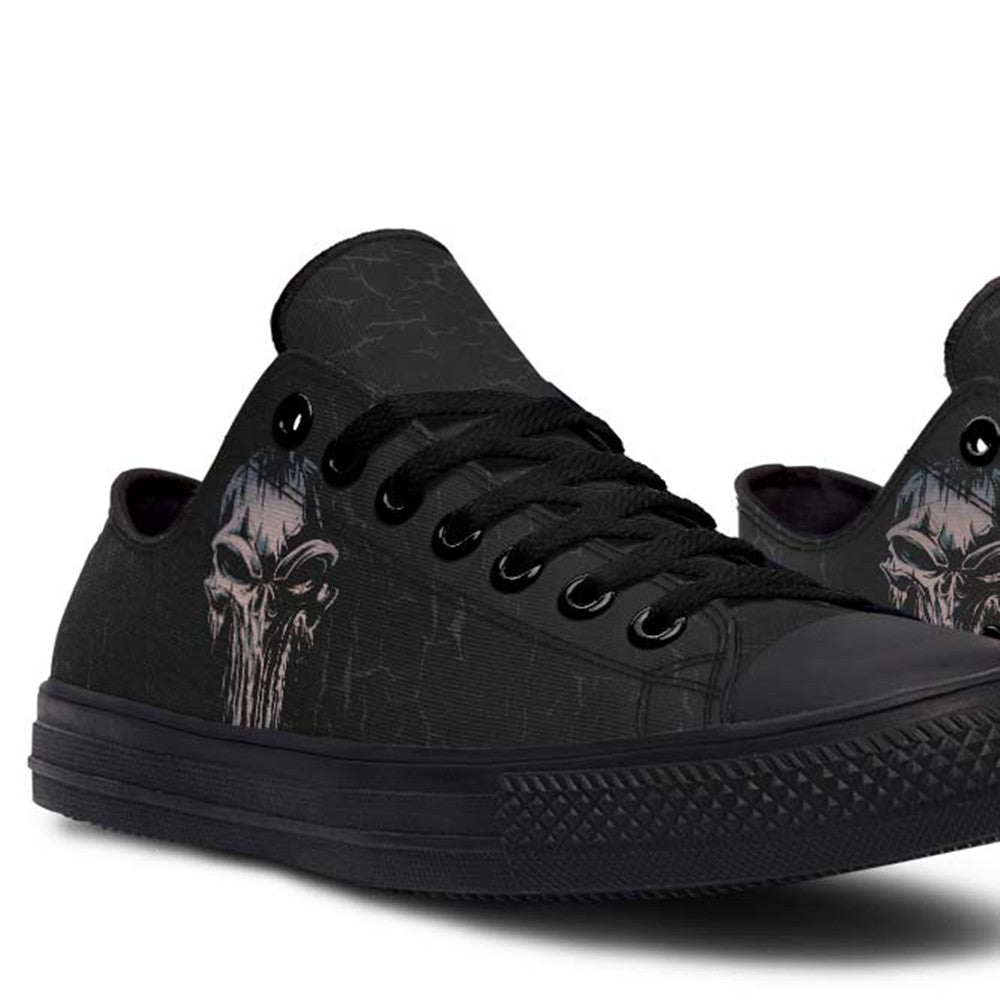 Fashion Print Couple Low-Top Canvas Shoes