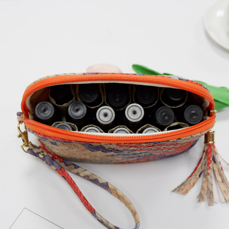 New Essential Oil Bag 15ml Portable Storage Bag Tassel Hand
