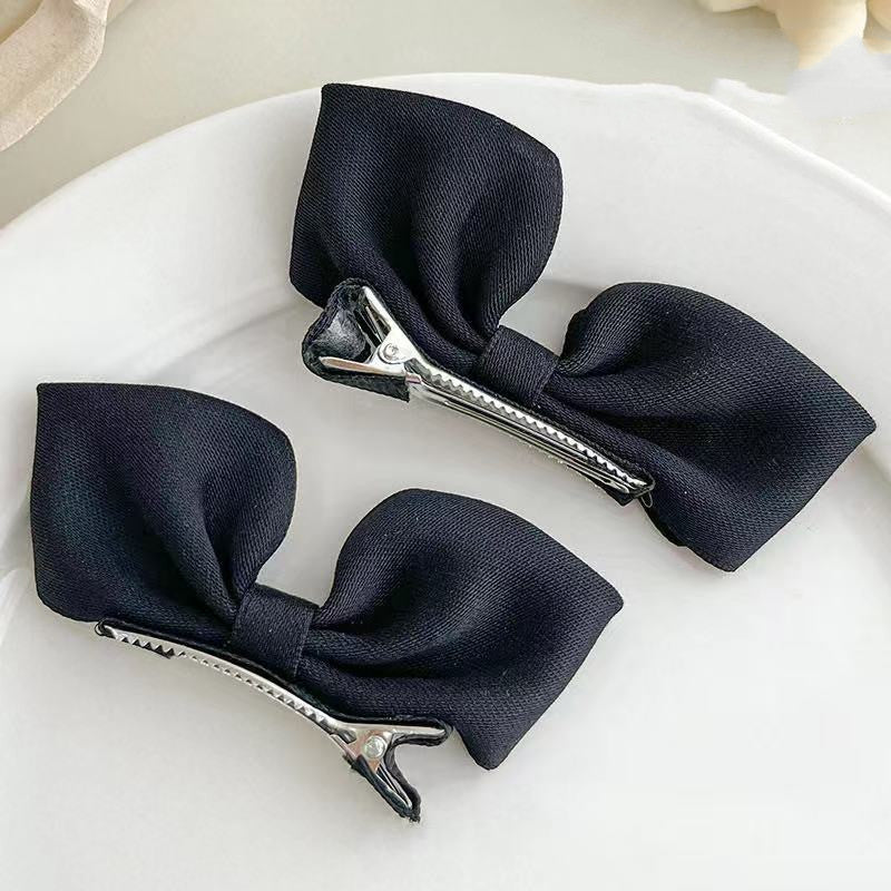 Children's Fabric Three-dimensional Bow Hairpin