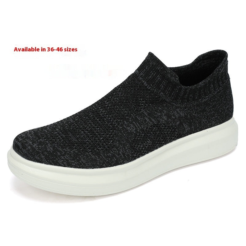 Slip-on Leisure Sports Lightweight Mesh Surface Women's Shoes