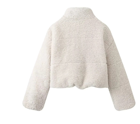 Fleece Short Cotton Jacket Jacket Coat