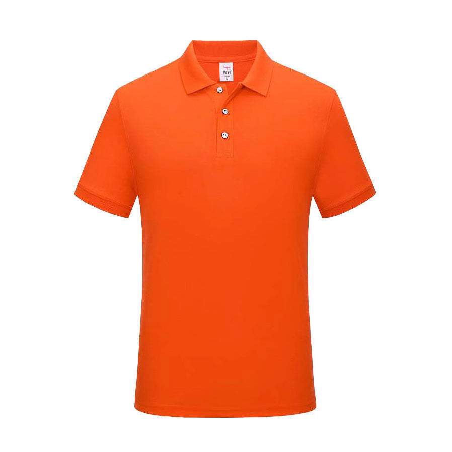 Summer Polo Shirt Men's High-grade Lapel