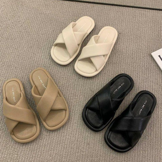 Sommer Minimalistiske Indendørssandaler til Kvinder