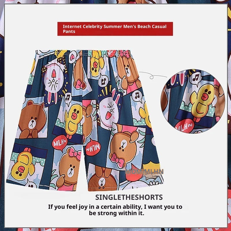 Middle-aged And Elderly Women's Home Shorts