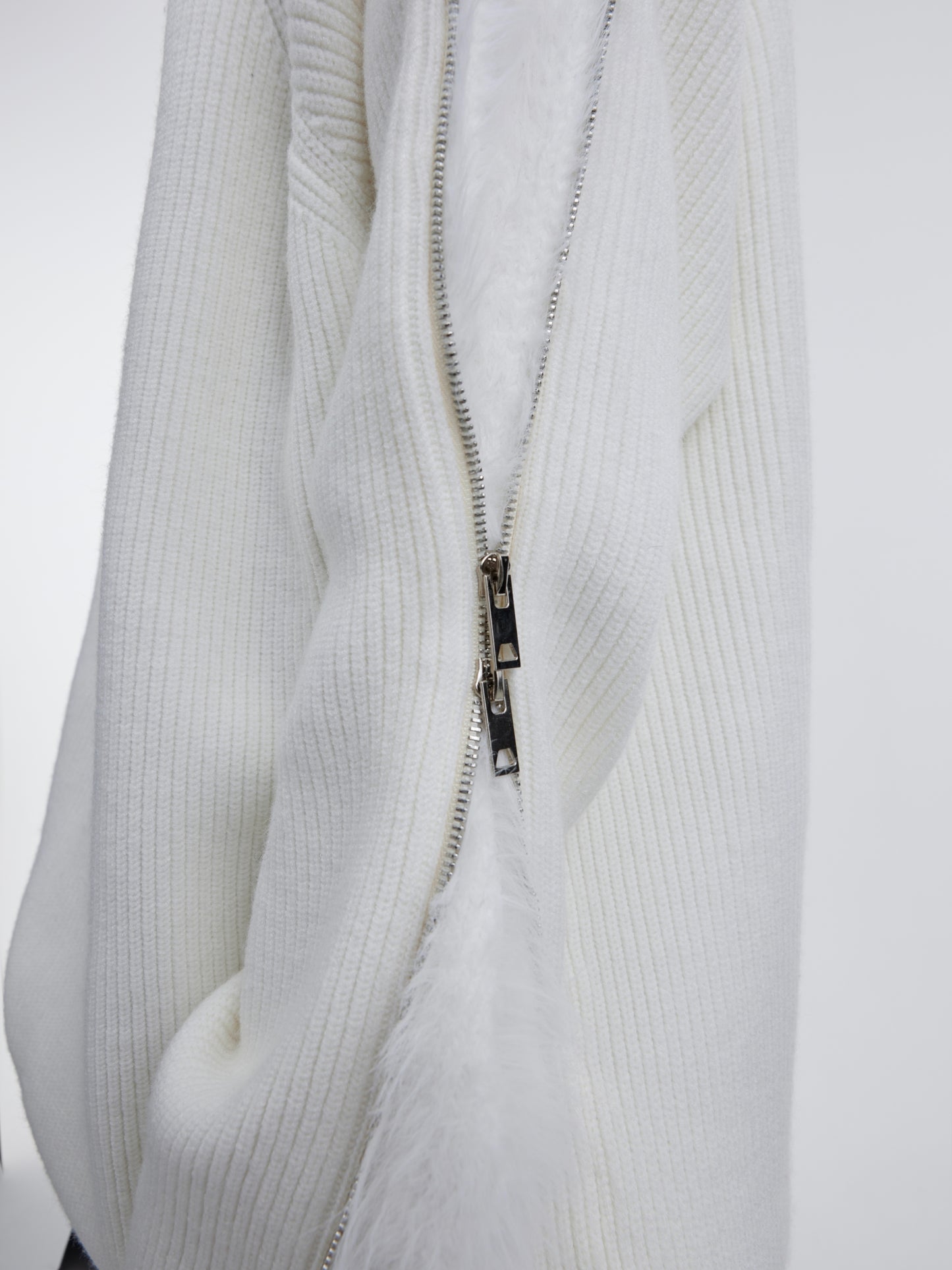 Sweater Solid Color Plush Loose Knit