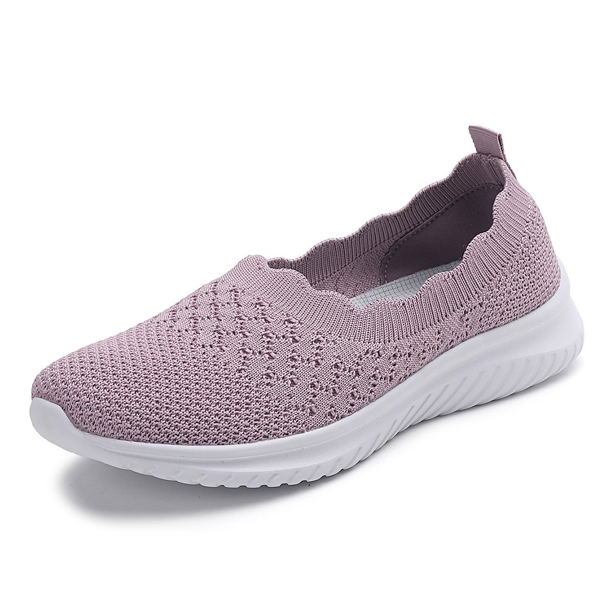Casual Flyknit Mesh Soft Bottom Lightweight Women's Shoes