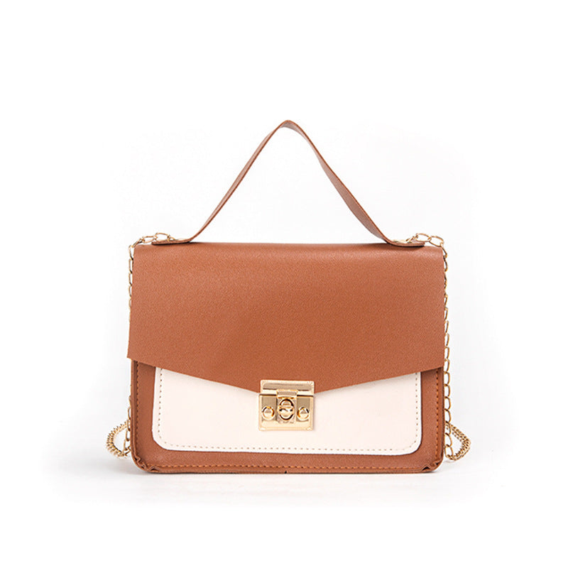 Fashion Chain Lock Shoulder Messenger Bag