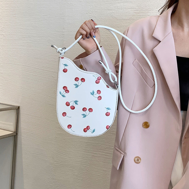 National Style Oil Painting Bag Women's Niche Design