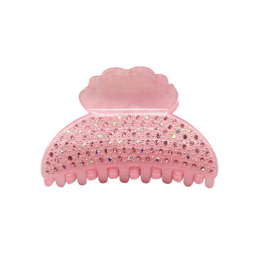 Fully-jeweled Crystal Women's Acrylic Fashion Grip