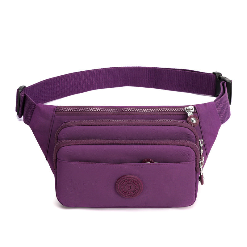 Solid Color Leisure Fashion Waist Bag Simple Special-interest Design Outdoor