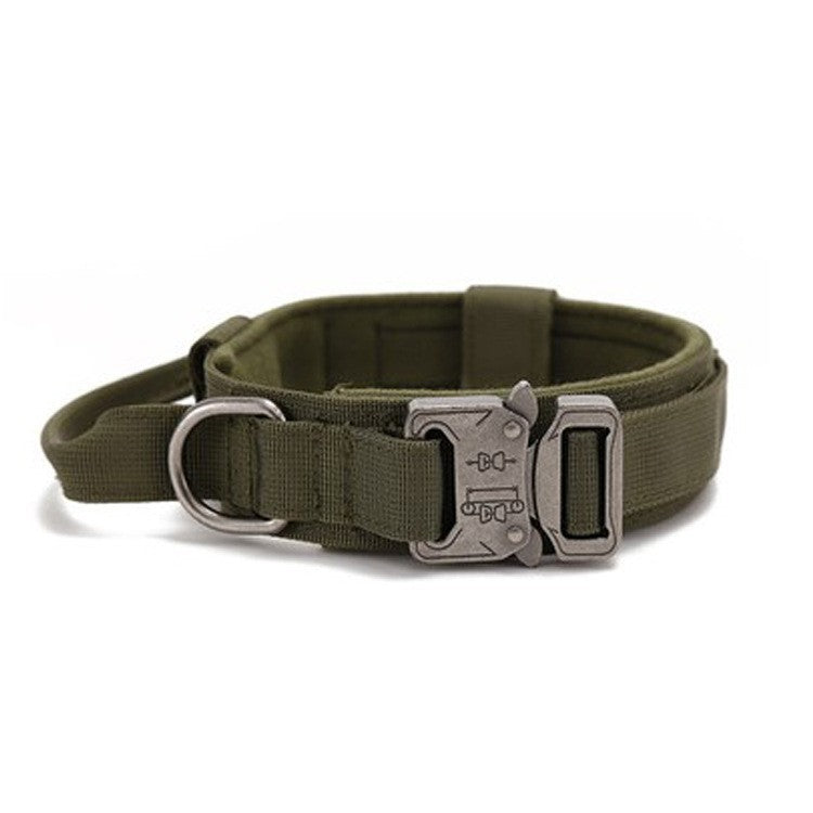 Large Dog Adjustable Camouflage Tactics Hand Holding Rope Nylon Strap