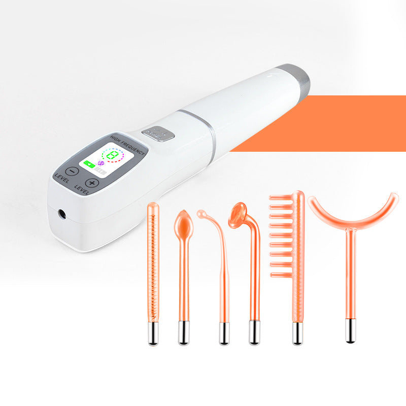 Touch Screen High Frequency Electric Therapy Stick 6-piece Set