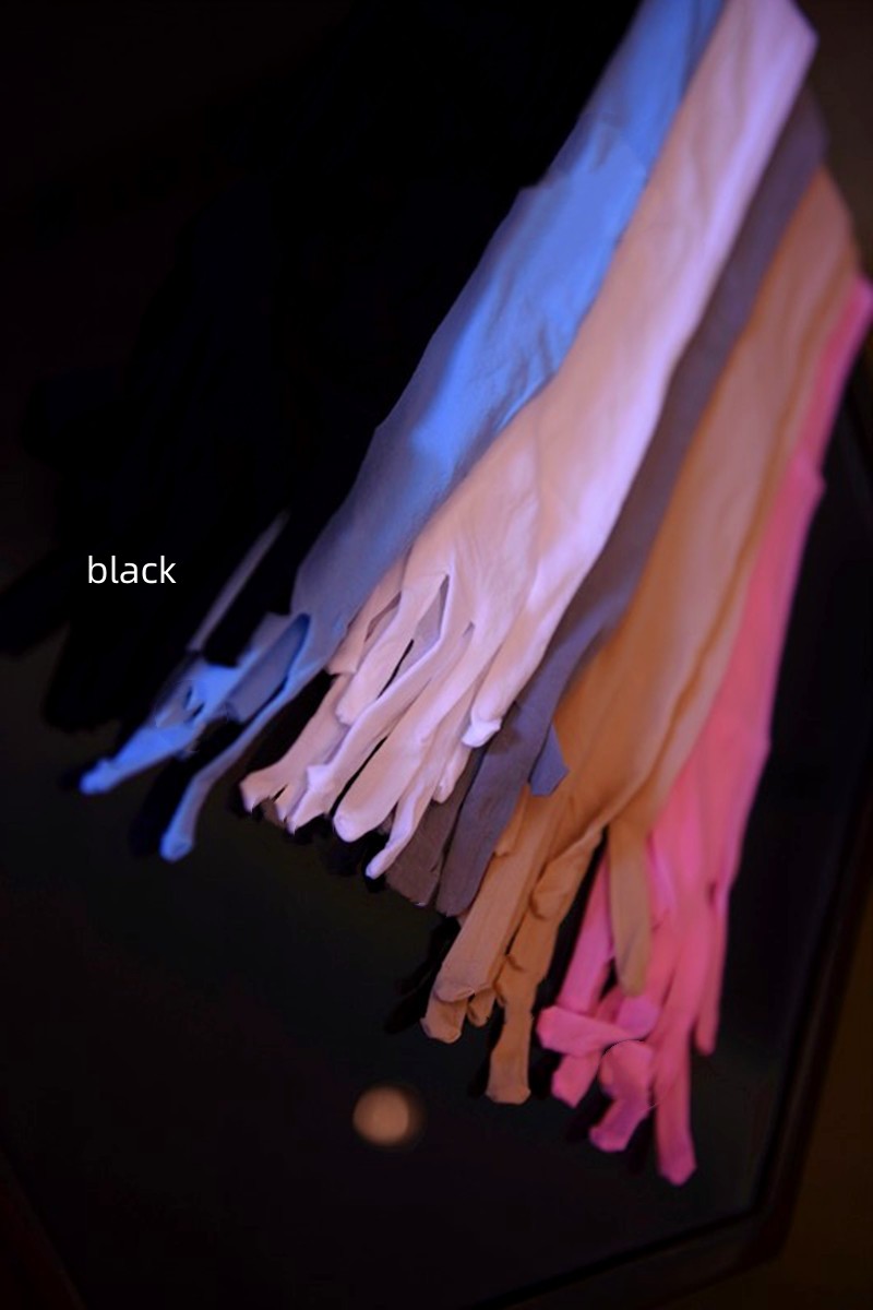 Thin Five-finger Stockings Gloves Seamless Anti-snagging