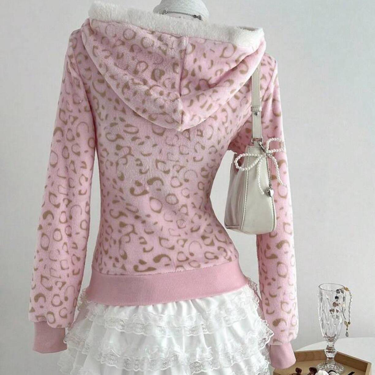 Retro-style Spicy Girls Fallwinter Hoodie Jacket