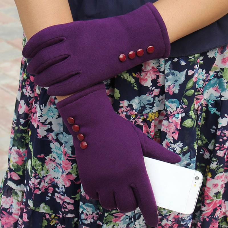 Pair Fashion Women Lady Outdoor Winter Warm