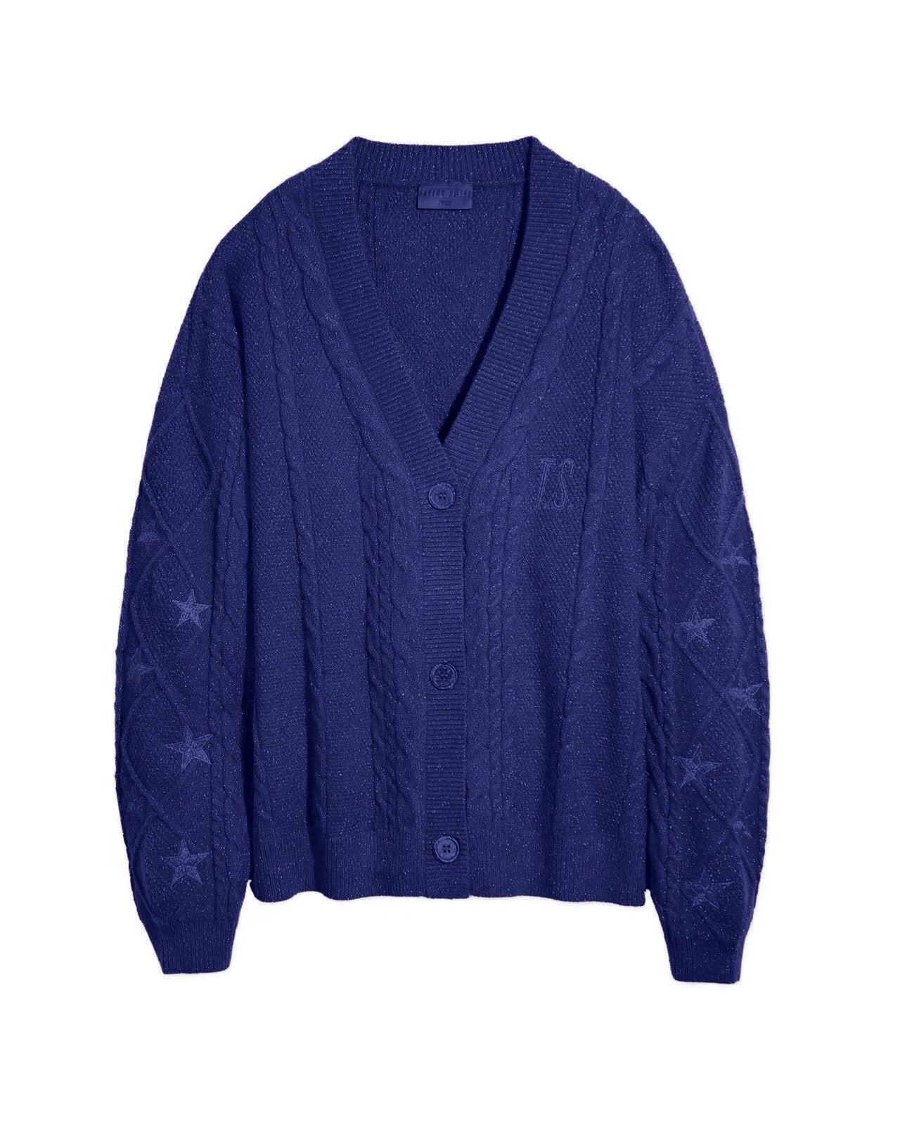 Cardigan Embroidery XINGX Loose And Idle Dinified Sweater