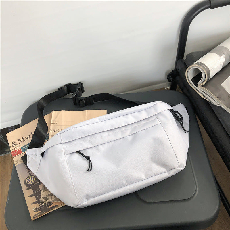 Simple Canvas Versatile Crossbody Tide Female Satchel