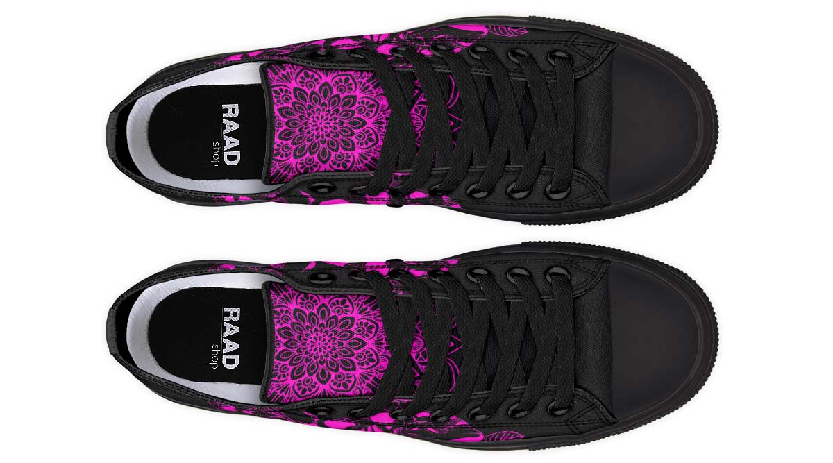 Fashion Print Couple Low-Top Canvas Shoes