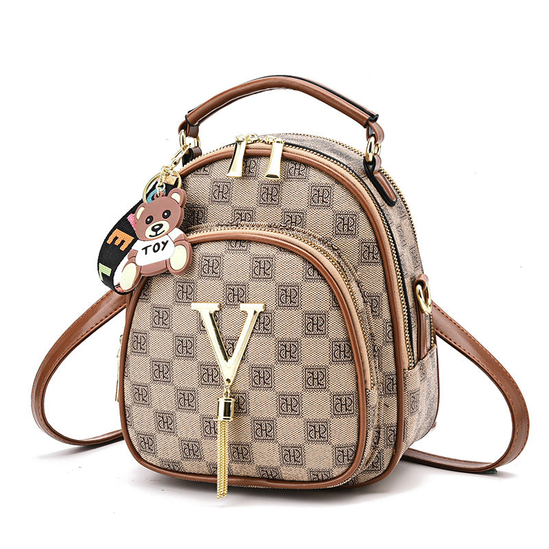 Backpack Simple Crossbody High-grade Retro