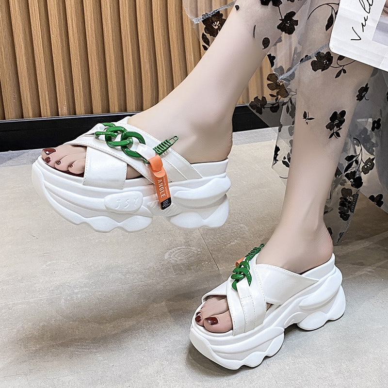 Sponge Cake Thick Bottom Small Children's Sandals