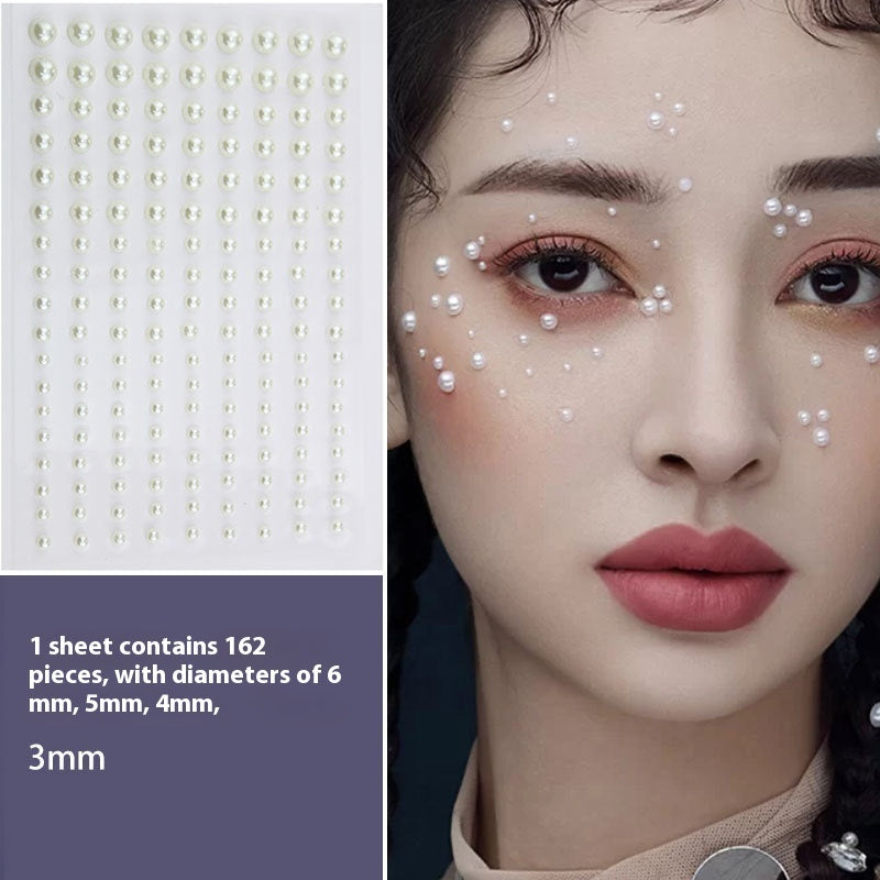 Comes With Sticky Pearl Stick-on Crystals Transparent Photo Shoot