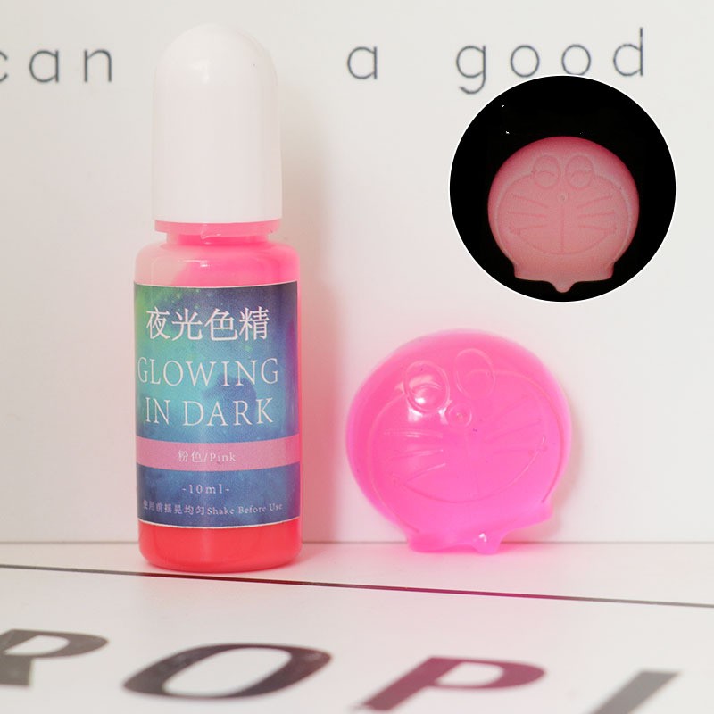 DIY Epoxy Resin Luminous Pigment UV Crystal Drop Glue Mold Color With Luminous Color