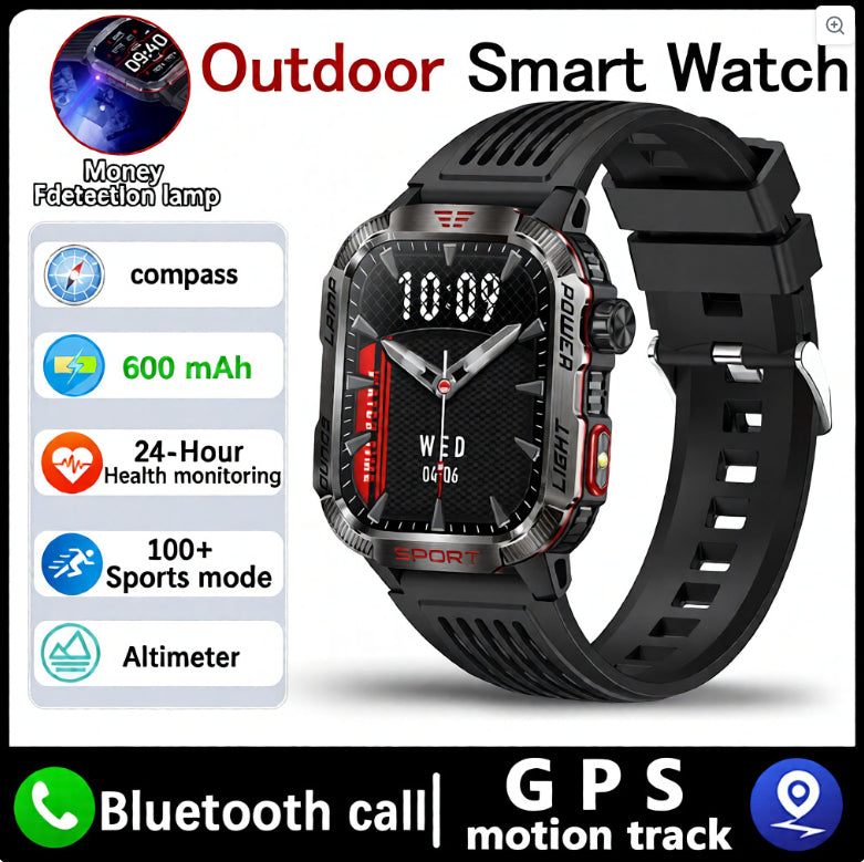 Smartwatch With Barometric Altitude Sports Features Bluetooth Calling