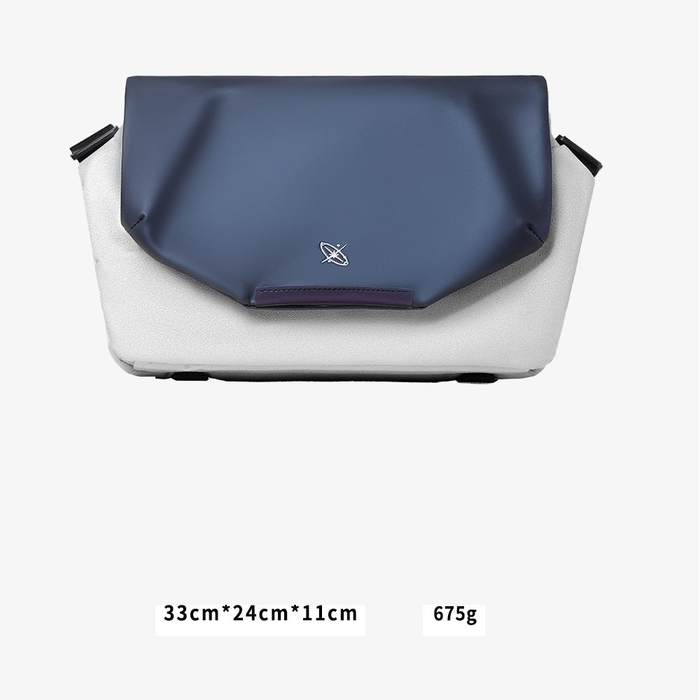 Functional Messenger Bag Men's Shoulder Bag Large Capacity Postman Computer Bag