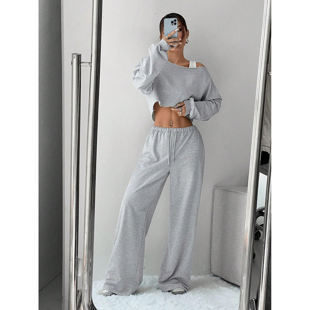 Loose, Casual Wide-leg Pants That Create A Slimming Look