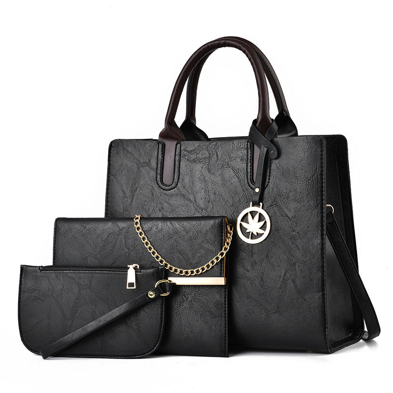 Women's Large Capacity Three-piece Messenger Bag