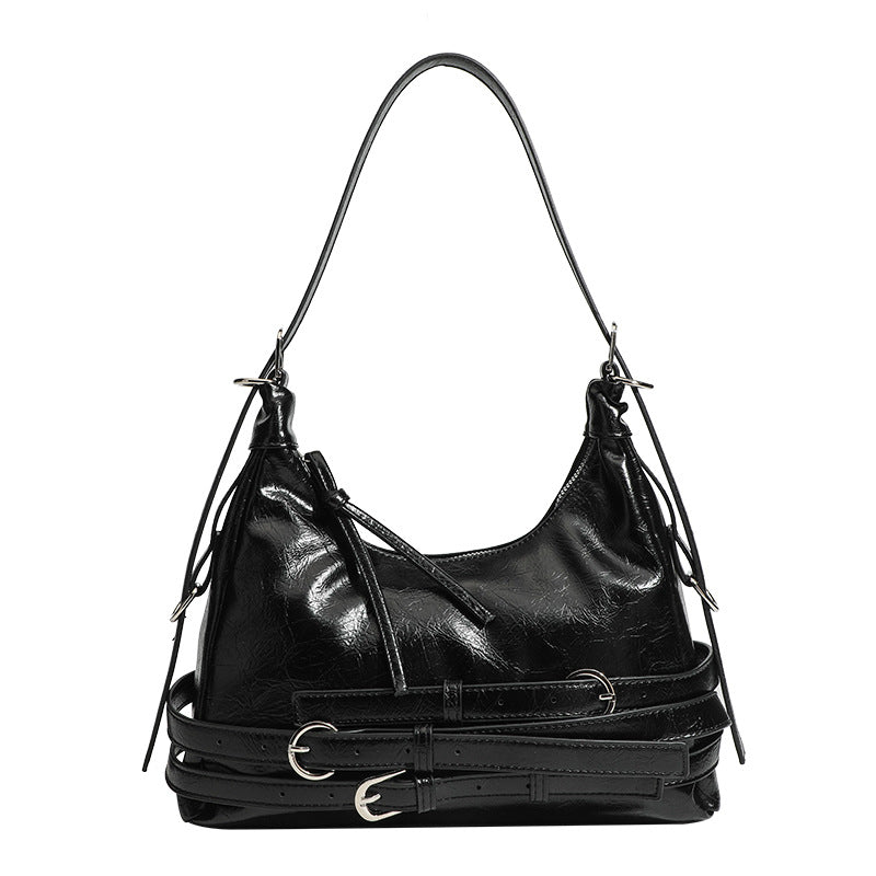 Large Capacity Underarm Bag New Trendy High-end Feeling
