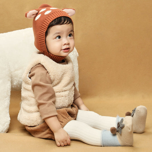 Middle And High Tube Cartoon Children's Terry Socks